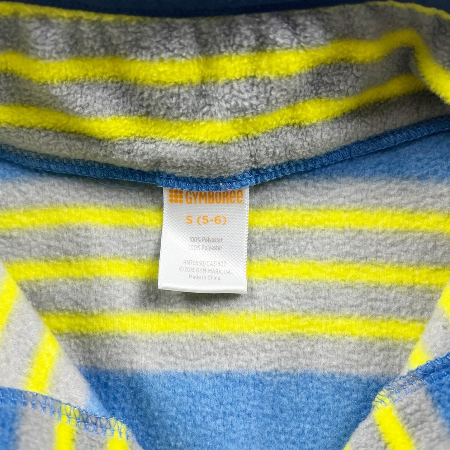 5-6 | Striped Quarter Zip