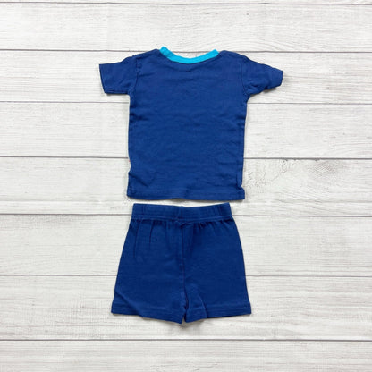 Thomas & Friends Toddler Boys Pajama Set Short Sleeve PJ Top + Shorts 2T