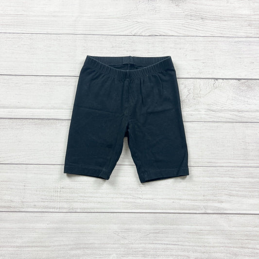 Cat & Jack Girls Bike Shorts Black Stretch Biker Shorts 6-7