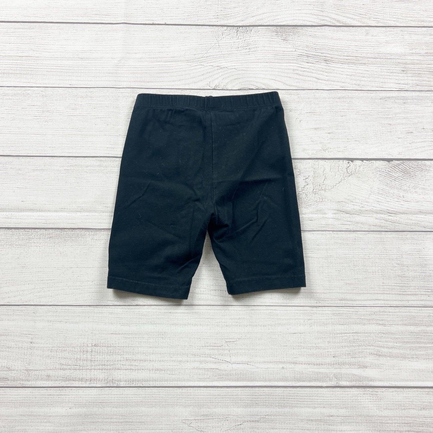 Cat & Jack Girls Bike Shorts Black Stretch Biker Shorts 6-7