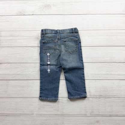 Oshkosh Bgosh Classic Fit Toddler Jeans Distressed Look Denim NWT 12-18 Months