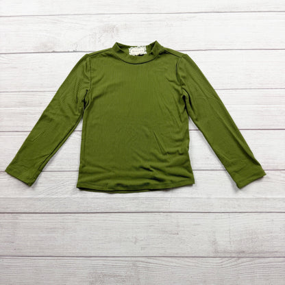 Btween Girls Green Plaid Jumper Dress Long Sleeve Top 6