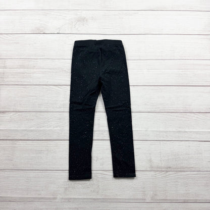 Cat & Jack Girls Black Sparkle Leggings 4T