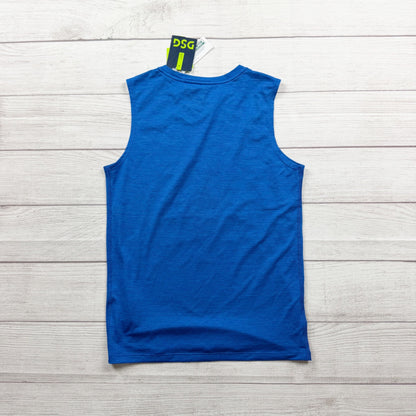 DSG Kids Sleeveless Blue USA Graphic Tank Top Lightweight NWT M 10-12