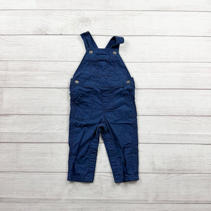 Carter’s Baby Bib Overalls Adjustable Straps Pocket One Piece 9-12 Months