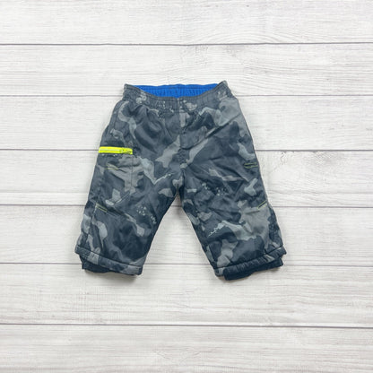 Old Navy Baby Boy Camo Snow Pants Fleece Lined Winter Pants 6-12 Months