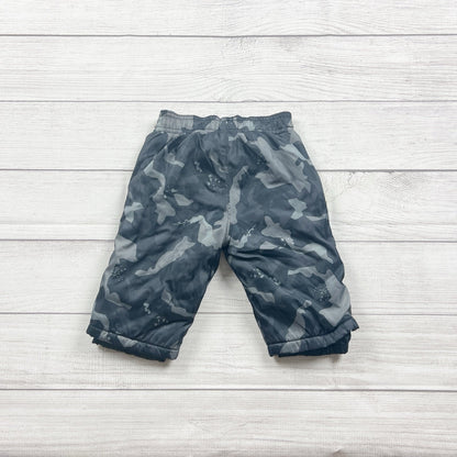 Old Navy Baby Boy Camo Snow Pants Fleece Lined Winter Pants 6-12 Months