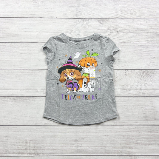 Jumping Beans Paw Patrol Girls Halloween Graphic Tee Trick-Or-Treat NWT 3T