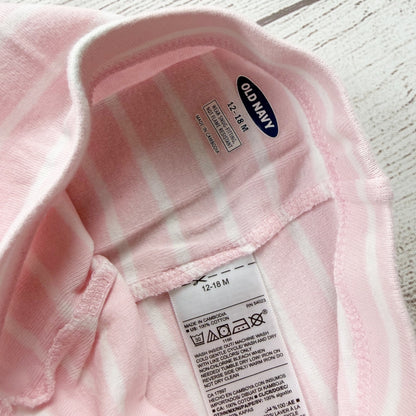 Old Navy Baby Girl Pajamas Ballet 2 Piece PJs Lets Dance Together 12-18 Months