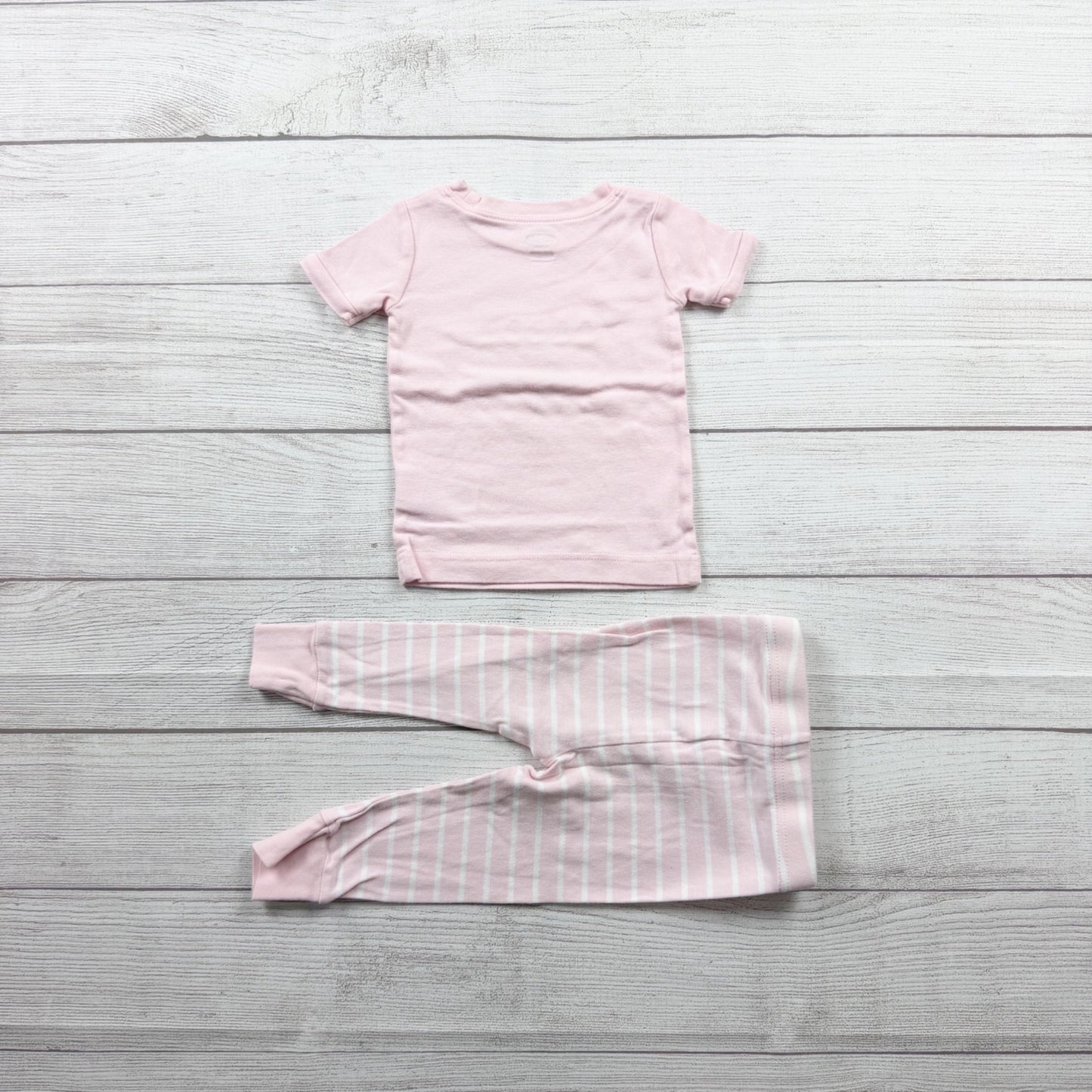 Old Navy Baby Girl Pajamas Ballet 2 Piece PJs Lets Dance Together 12-18 Months