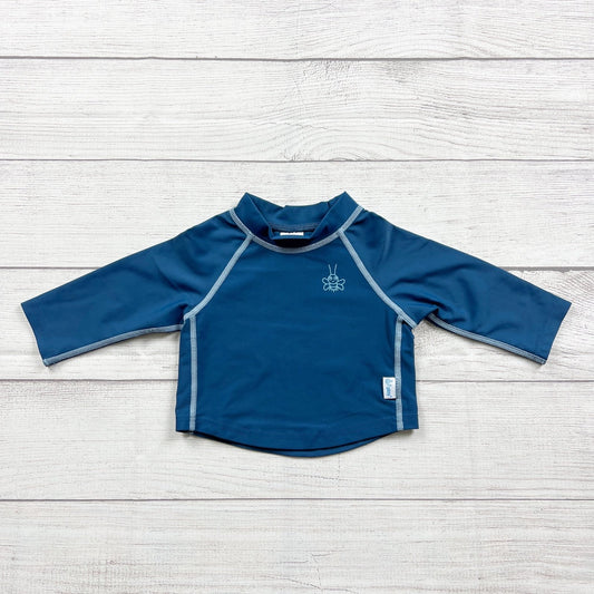 iPlay Baby Rash Guard Swim Shirt UPF 50+ Blue Long Sleeve Swim Top 6 Months