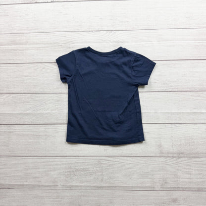 Kavio Navy Graphic T-Shirt "Im Told I Love Football" Cotton Blend 12-18 Months