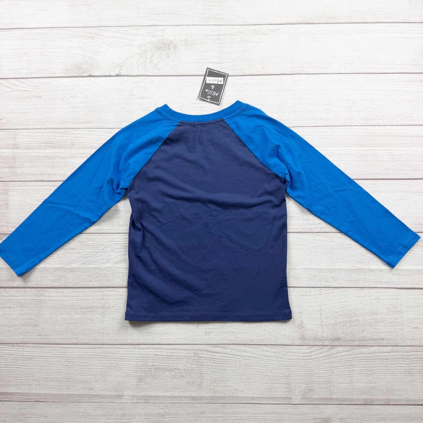 Millie & Maxx Boys Hanukkah Blue Raglan Long Sleeve T-Shirt NWT 4