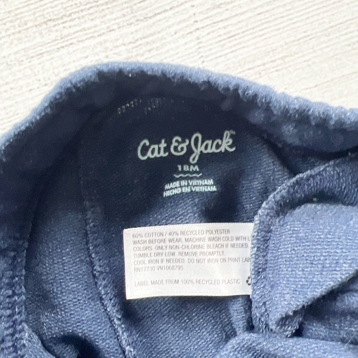 Cat & Jack Baby Shorts Pull On Drawstring Pocket Sweatshorts 12-18 Months