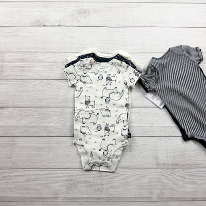 Carter’s Baby Boys 5 Pack Adventure Themed Short Sleeve Bodysuits NWT 6-9 Months