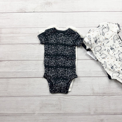 Carter’s Baby Boys 5 Pack Adventure Themed Short Sleeve Bodysuits NWT 6-9 Months