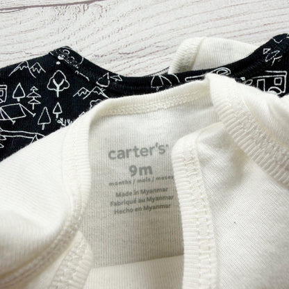 Carter’s Baby Boys 5 Pack Adventure Themed Short Sleeve Bodysuits NWT 6-9 Months