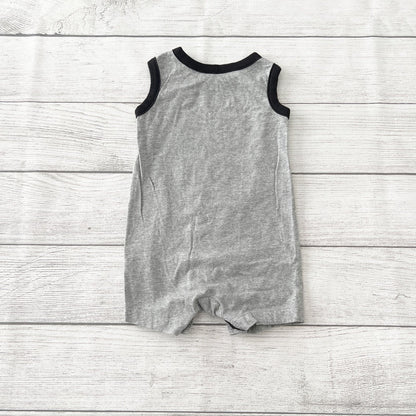 Wonder Nation Baby Boy “Cool Dude” Romper Sleeveless One Piece 9-12 Months