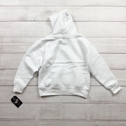 Pacific & Co "Ghouls Night Out" White Kids Hoodie Halloween NWT S